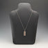1985 UK Sterling Silver Ingot Pendant with Sterling Silver Necklace Total 11.1g